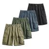 Shorts de Trabalho Casuais de Algodão Finos Novos de Verão para Homens, Confortáveis, Simples e Modernos, Versáteis para Estudantes Jovens e de Meia-Idade ao Ar Livre