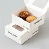 Caja para Donas, Caja para Pasteles, Caja de Empaque para Productos Horneados Amazon, Caja para Llevar Pan, Caja Biodegradable para Postres de Cumpleaños
