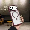 Adecuado para iPhone 18 Pro Max, funda de teléfono magnética con tacto de piel mate, cubierta protectora ultrafina anticaídas para Apple 17, 15