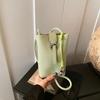 Bolso Cruzado de Teléfono Móvil Retro Simple Transfronterizo 2026 Nueva Moda Verano Textura Bolso de Hombro Casual Versátil Bolso Cruzado
