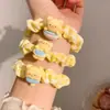 Mermelada de Mantequilla ~ Oso Lindo Anillo para el Pelo de Intestino Delgado Accesorios para el Cabello de Caucho de Alta Calidad para Mujer Adorno para la Cabeza Anillo Grande para el Pelo Cuerda para el Pelo