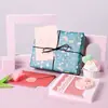 Papel de Regalo Clásico de Amazon 80g Papel Kraft Blanco Venta al por Mayor Fresco Día de San Valentín Regalo de Cumpleaños Bolsa Nueva