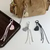 Llavero Colgante de Cuerda Trenzada de Dos Colores para Ins Accesorios de Joyería DIY Cadena para Teléfono Móvil Colgante para Taza de Agua Colgante para Bolsos Lindos