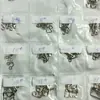 Acessórios Íntimos Personalizados, Fivelas de Metal com Pelo, Fivelas Xadrez para Braguilha e Fivelas Militares de Cobre Hong8