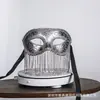Máscara de Princesa Exótica, Accesorios Retro Jazz Estilo Antiguo, Fiesta de Máscaras Diosa Voladora de Dunhuang Strass de Alta Gama