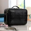 Estuche de Maquillaje Transfronterizo con Espejo, Estuche de Maquillaje Minimalista Urbano para Maquilladores al por Mayor, Estuche de Maquillaje de Lujo Ligero de Gama Alta con Espejo y Luz
