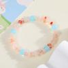 Pulsera de Cerámica con Cuentas de Color Macarrón para Mujer Estilo Ins Nicho Pulsera para Novia Pulsera de Estudiante Dopamina de Alto Valor
