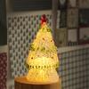 Presente de Natal Vidro Zibo Escovado Árvore de Natal Vidro Artesanato Enfeites Decoração de Mesa de Escritório Casa