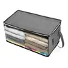 Amazon Bolsa de Almacenamiento No Tejida Caja para Guardar Edredones Plegable Organizador de Armario para Ropa a Prueba de Polvo y Humedad