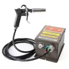 Pistola de Aire Iónico Antiestática Industrial para Eliminación de Polvo Electrostático de Mano Soplado de Polvo Antiestático Cabeza de Pistola Aspersora de Viento Iónico Serpiente