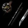 Atacado Transfronteiriço Espada Japonesa Peça Única Espada Reta Ninja Espada Longa Samurai Oriental Aço Manganês Alto Espada Arma Branca Sem Fio