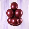 Balão de Látex Vermelho Cereja 10 polegadas Espessado Decoração de Atmosfera de Casamento Decoração de Abertura de Festa Balões