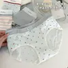 Calcinhas Fofas Femininas de Liocel Algodão Puro Feminino Gancho Estendido Respirável Alta Elasticidade Adolescente Calcinhas Triângulo Respiráveis