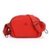 2025 Nova Bolsa Pequena de Outono e Inverno Leve de Nylon Moda Simples Versátil Casual Multicamadas de Ombro Único para Viagem Transversal para Mulheres