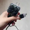 Capa Protetora de Carregador com Laço Fofo Acessórios de Resina Adesivo para Copo d'Água Capa de Celular Fivela de Sapato Acessórios de Joias DIY