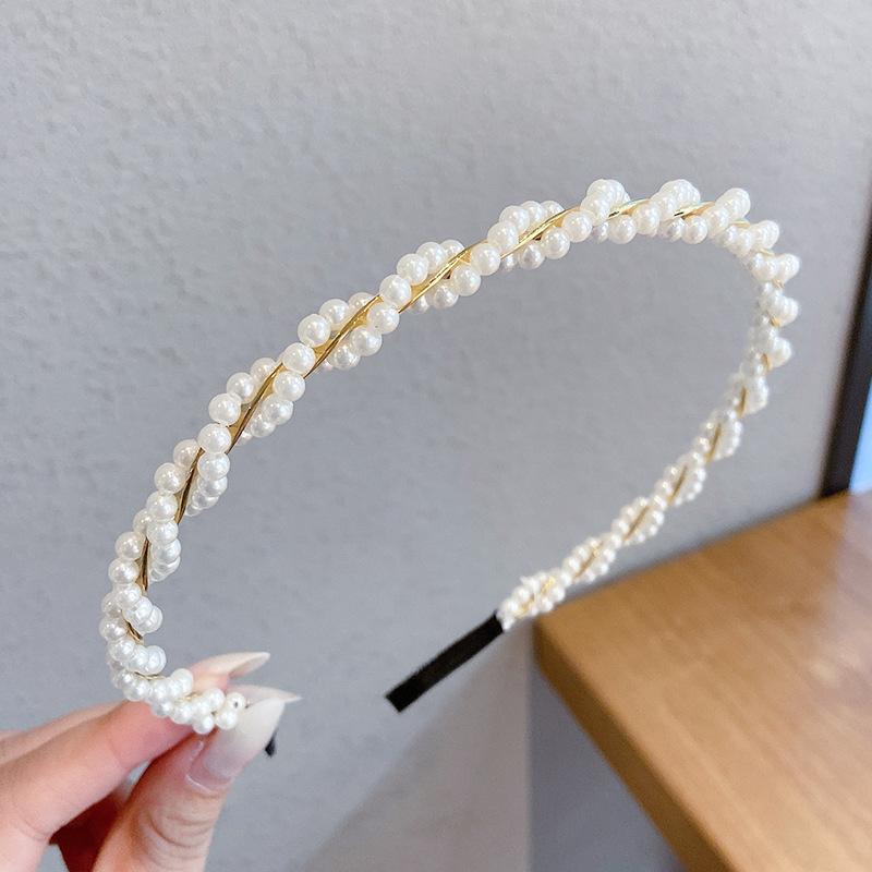 L款珍珠发箍