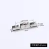 Polea para Puerta de Vidrio de 5 mm Gabinete Vitrina Rodillo para Puerta Deslizante Acero Inoxidable Rueda de Cobre Estantería Rueda para Puerta Deslizante de Vidrio