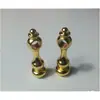 Herrajes para Muebles Accesorios para Barandillas de Vidrio Conector de Cabeza de Calabaza para Gabinete de Vino Carrito de Comedor Poste de Barandilla Paso Completo Paso Medio