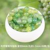 Contas de ágata de uva natural lote solto diy pulseira colar acessórios de joalheria contas soltas de ágata multicolorida atacado