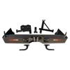 Aplicável PARA-CHOQUE TRASEIRO TOYOTA FJ76 PARA-CHOQUE TRASEIRO LC76 Suporte para Estepe suporte para galão de óleo com luz RD PARA-CHOQUE TRASEIRO
