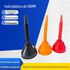 Funil Mangueira Plástico 130MM Carro Moto Funil Combustível com Peneira Tamanho Pequeno Funil Multifuncional Espessamento