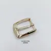 Hebilla de Cinturón de Aleación con Hebilla de Pin de 2.5 cm para Mujer Hebilla de Cinturón Nueva de Estilo Sólido Accesorios para Bolsos Venta al por Mayor en Stock