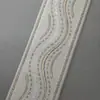 Accesorios con Bordado de Encaje Étnico Estilo Antiguo Cinta Decoración Hanfu Ribete de Cuello y Manga Cinta Decorativa DIY