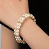 Un Pulsera Elástica de Perlas de Moda Transfronteriza Europea y Americana