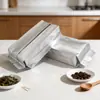 Bolsa de Papel de Aluminio de Aluminio Puro Punto de Fábrica Bolsa Estéreo Organo Bolsa de Vacío de Papel de Aluminio Bolsa de Embalaje de Grano Arroz Té