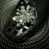 Acessórios de Flor de Sapato de Cristal Resistentes Estilo Coreano com Lantejoulas Bordadas, Franjas de Cristal Exquisite de Estilo Leve de Luxo