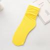 Calcetines de terciopelo para niños verano nuevos calcetines de felpa delgados calcetines de hielo de hielo calcetines de tubo de color sólido fabricantes venta al por mayor