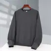 Nuevo suéter de moda de punto con cuello redondo, forro polar, suelto, moderno, para hombre y mujer, hombros caídos, raglán, abrigo cárdigan con cremallera