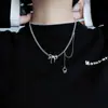 Novo Colar de Borboleta Feminino Design de Alto Padrão Senso de Design Nicho Masculino e Feminino Meninas Populares Acessórios Verão de Luxo Leve Corrente para Clavícula