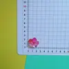 Hielo Transparente Gradiente de Colores Flor de Cinco Pétalos DIY Joyería de Resina Funda para Teléfono Móvil Pasador Imán para Refrigerador Accesorios para Hebillas de Ropa y Zapatos Material