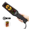 Detector de Metales Portátil, Pequeño, de Alta Precisión, con Pantalla LED Desplazable, Alarma Sonora y Lumínica por Vibración, Ligero y de Alta Precisión