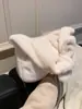 Bolsa de Felpa Yuezi Modelo Primavera 2026 Estilo Coreano Bolso de Hombro Moderno y Elegante Bolso de Mano Bolso de Axila de Alta Gama