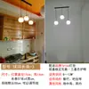 Restaurante e Hospedagem Estilo Japonês Mesa de Jantar Minimalista Nórdica Criativa Madeira Maciça Balcão de Bar Iluminado Luminária Pendente de Tecido de Cabeceira Pleated