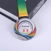 Fabricante Metal Pintura Medalla Producción Maratón Reunión Deportiva Carrera Baloncesto Medalla Premio Conmemorativo Spot Venta al por mayor