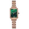 Yinlang/INRA Reloj Moda Entrada Lujo Retro Verde Pavo Real Movimiento de Cuarzo Resistente al Agua Reloj para Mujer 58145