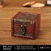 Mini Caixa de Armazenamento Vintage Estilo Chinês Caixa de Joias Embalagem de Joias Caixa de Presente Artesanato em Madeira Adereços de Cinema e Televisão
