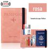 Estoque transfronteiriço multicolorido proteção de passaporte este conjunto pode ser configurado LOGO porta-passaporte pele tipo couro bolsa de passaporte em couro PU