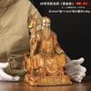 Venta al por mayor Latón Divino Doctor Hua Tuo Estatuas Adornos Museo de Medicina Tradicional China Farmacia Sun Simiao Hua Tuo Rey de la Medicina Sabio Médico estatuas de bronce ofrecidas