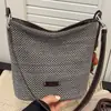 Bolso Retro Grande Transfronterizo para Mujer, Bolso Tote de Moda de Gama Alta, Bolso de Hombro Cruzado de Moda Casual de Gran Capacidad