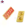 Broche Mascota Corporativa Long Zhiyu Muñeco de Dibujos Animados Hecho a Medida Insignia de Metal Pintado Insignia Personalizada Personalizada Creativa