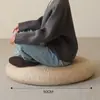 Futón Tejido de Paja Cojín de Piso Estilo Japonés Tatami Balcón Esterilla de Meditación Uso en Casa Esterilla para Arrodillarse en Meditación Esterilla Tejida de Paja