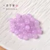 Accesorios de Cuentas Sueltas de Vidrio Imitación Jade Estilo Chino, Cuentas Redondas de Vidrio Multicolor, Cuentas Espaciadoras, Cuentas Budistas Hechas a Mano al por Mayor