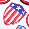 Nuevo Escudo de Capitán América de Batman Parche de Dibujos Animados Parche Decorativo para Zapatos y Sombrero Accesorios de Ropa Disponible