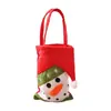 Venta Caliente Transfronteriza En Stock Papá Noel Muñeco de Nieve Reno Oso Pingüino Bolsa de Regalo Bolsa de Dulces Bolsa Tote Bolsa para Manzana