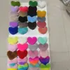Suministro colgante de felpa en forma de corazón de amor, corazón de durazno, colgante en forma de corazón de pelo largo, bola de pelo de amor, colgante para coche, colgante para bolsa