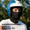 Ciclismo ao Ar Livre Transfronteiriço Proteção Solar Máscara de Seda Gelada Touca Forro para Capacete de Motocicleta Anti-UV Respirável Touca Esportiva